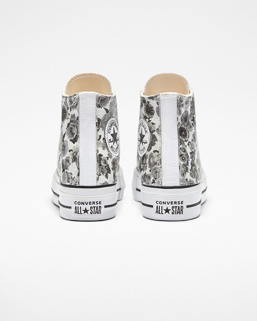Women's Converse Chuck Taylor All Star Lift LTD Floral High Top Platform Shoes Flower | AU C0359D